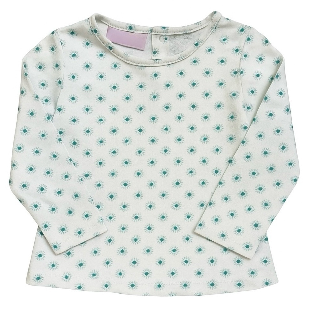 Little Lass Long Sleeve Floral Print Top